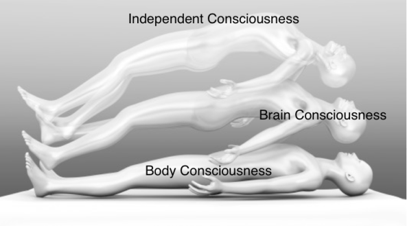 Three dimensions of consciousness (Börje Peratt, Twelve Senses, 2012)